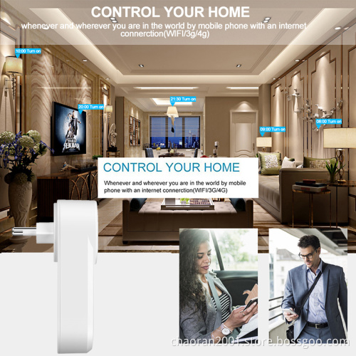 2018 Hot SaleElectrical Home Remote Control Wireless Mini Socket Work With Google Home Alexa Brazil Wifi Smart Plug